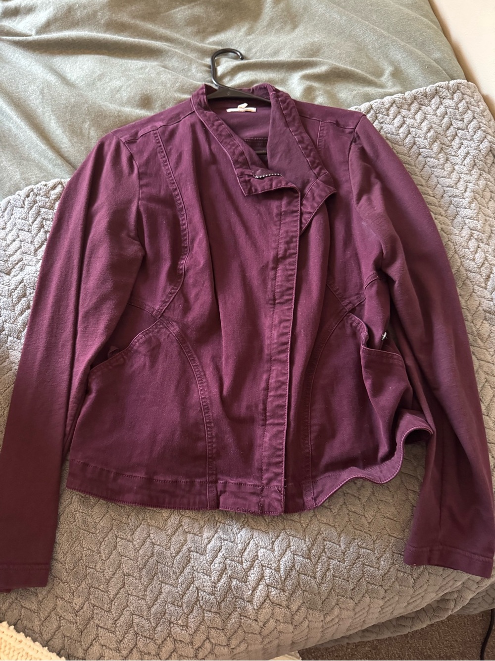 Maurices Wine Utility Jacket